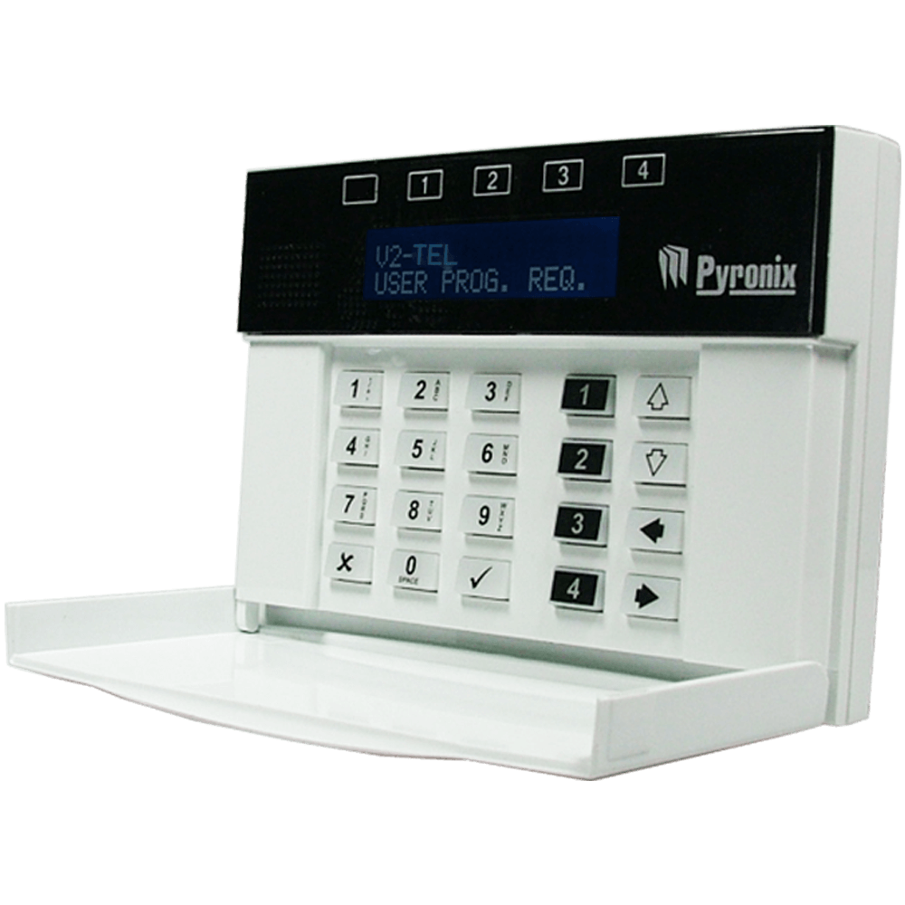 V2TEL PYRONIX PSTN alarm panel Gr/EN