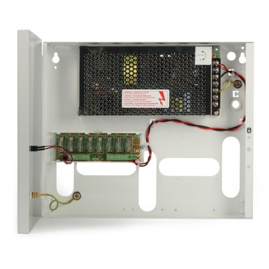 Εικόνα της PSDC08128T Topic Power Supply - Up to 8HD Cameras with Metal Box Pulsar
