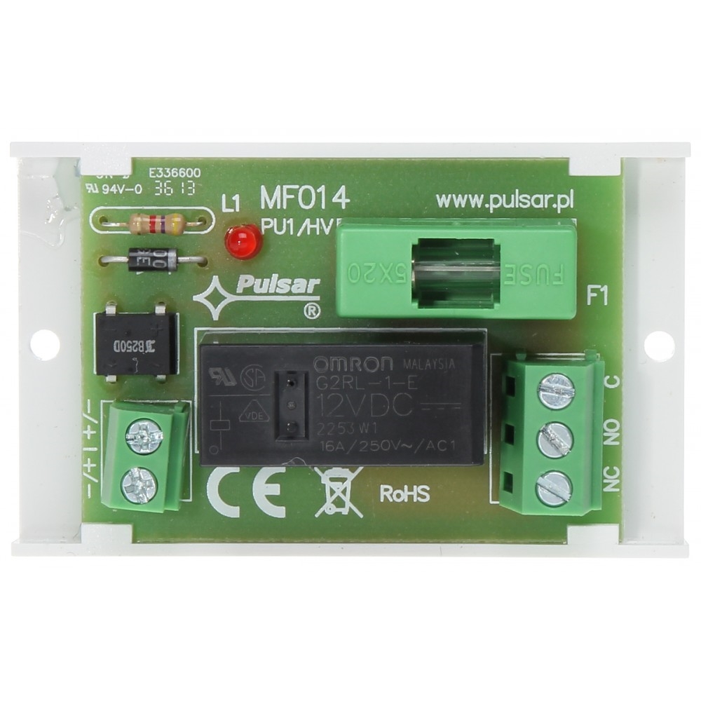 Εικόνα της AWZ514 Relay Module PCB 1xC/NC/NO (fuse) Pulsar
