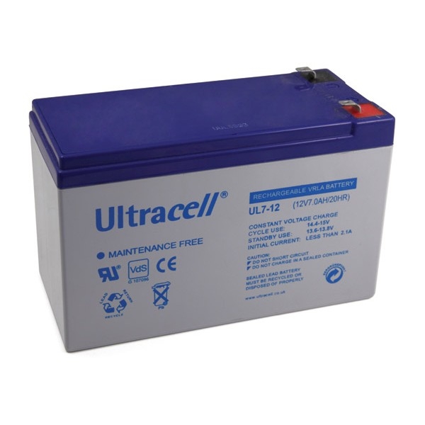 Εικόνα της Battery VRLA Lead Acid 12V-7.2Ah UltraCell