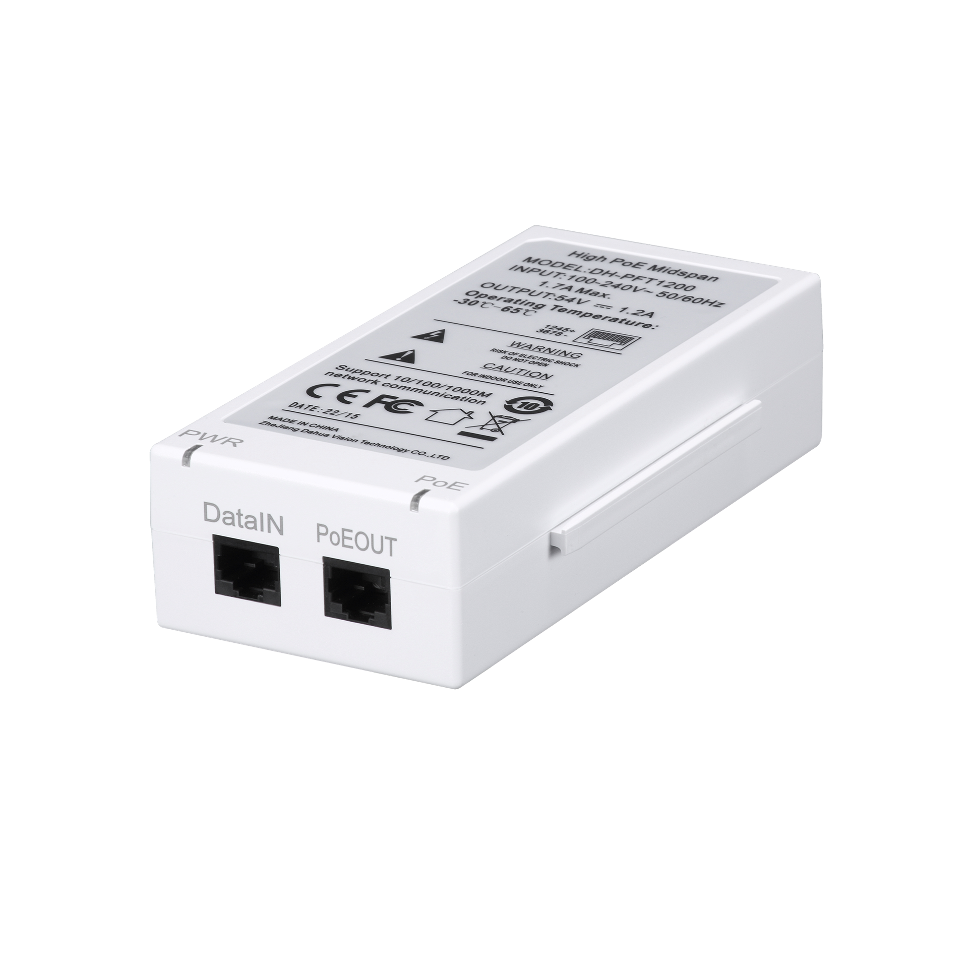 DH-PFT1200 Hi-PoE Midspan