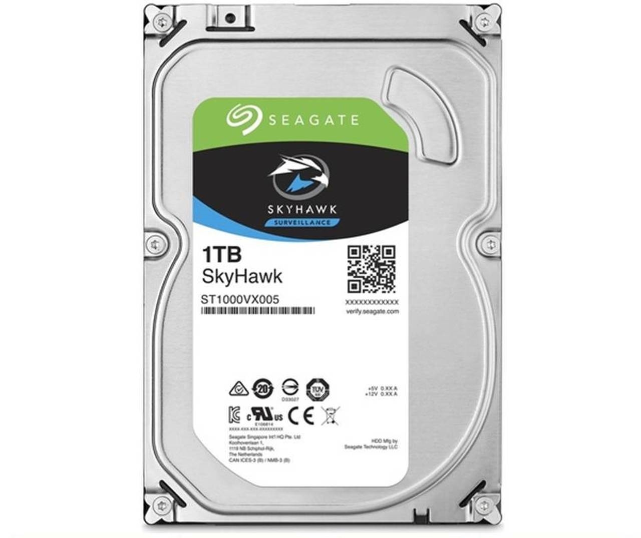 Picture of HARD DISC 3.5” 1TB ST1000VX005 SEAGATE SKYHAWK SATA3