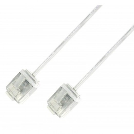 Picture of ICOC U6-SLIM-010T UTP Grey  1 m Network Patch Copper Cable Ultra Slim Cat.6