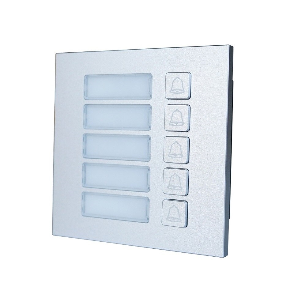 Picture of VTO4202F-MB5  5-Button Module for Modular Outdoor Station Hybrid System for VTO4 Series Dahua