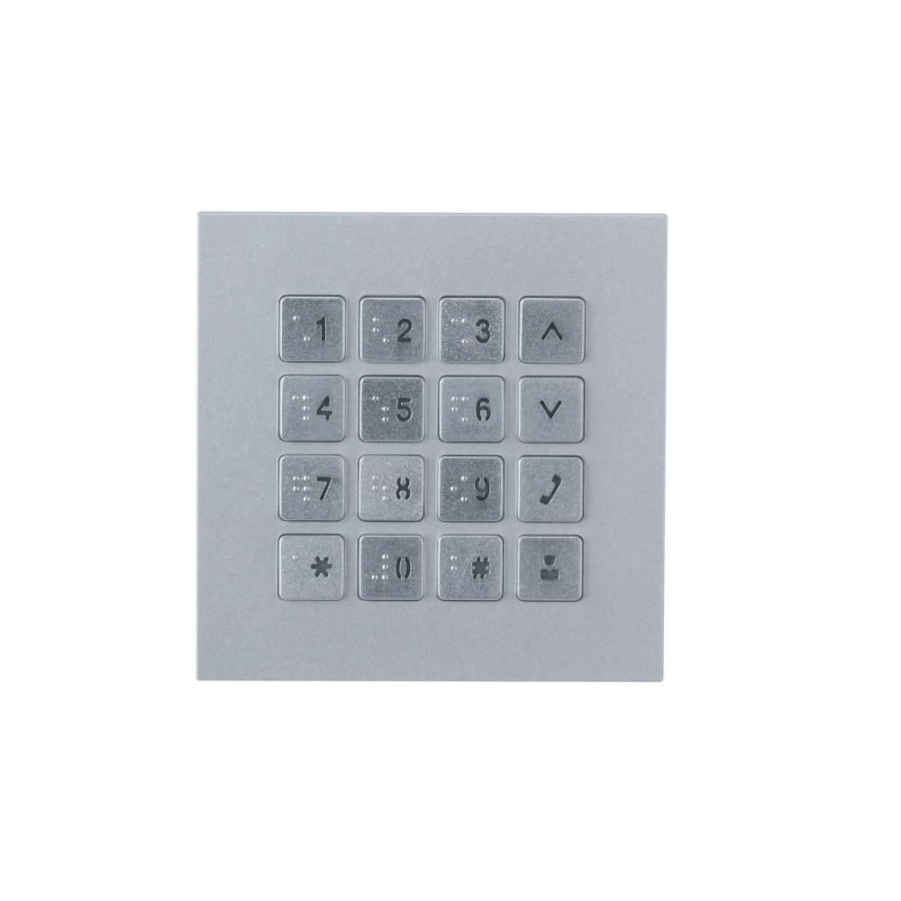 Picture of VTO4202F-MK  Keypad Module for Modular Outdoor Station Hybrid System for VTO4 Series Dahua