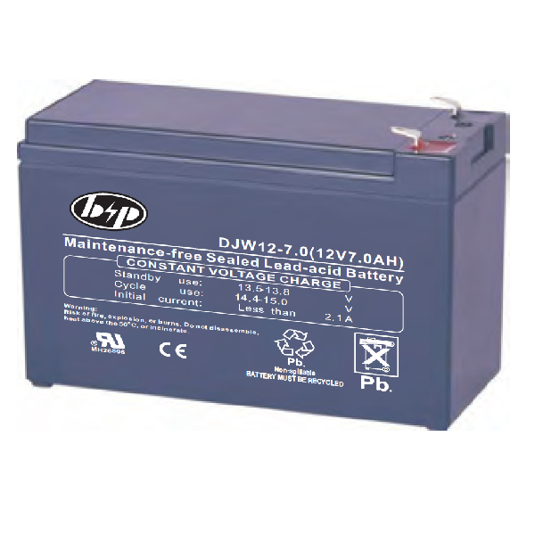 Picture of Battery VRLA Lead Acid 12V-7.0Ah B&P