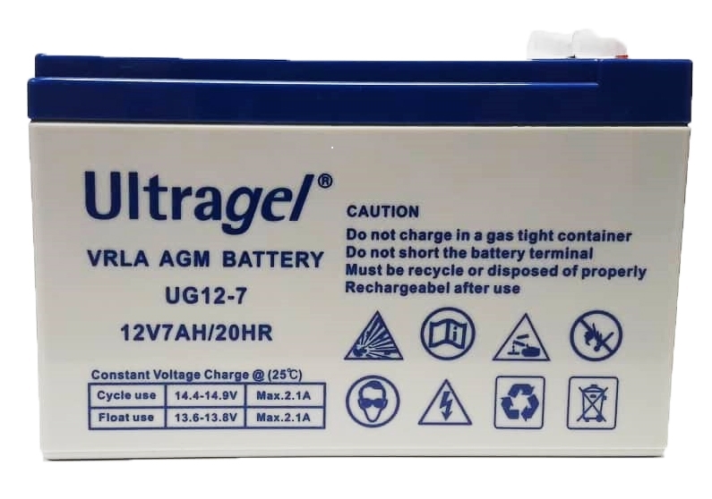 Picture of Battery VRLA Lead Acid 12V-7.0Ah UltraGel