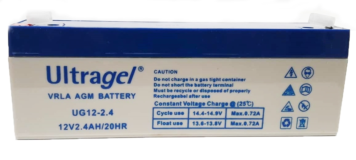 Picture of Battery VRLA Lead Acid 12V-2.4Ah UltraGell