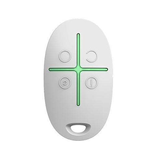 Picture of Space Control White Two-Way Wireless Key Fob With panic Button AJAX 6267.04.WH1