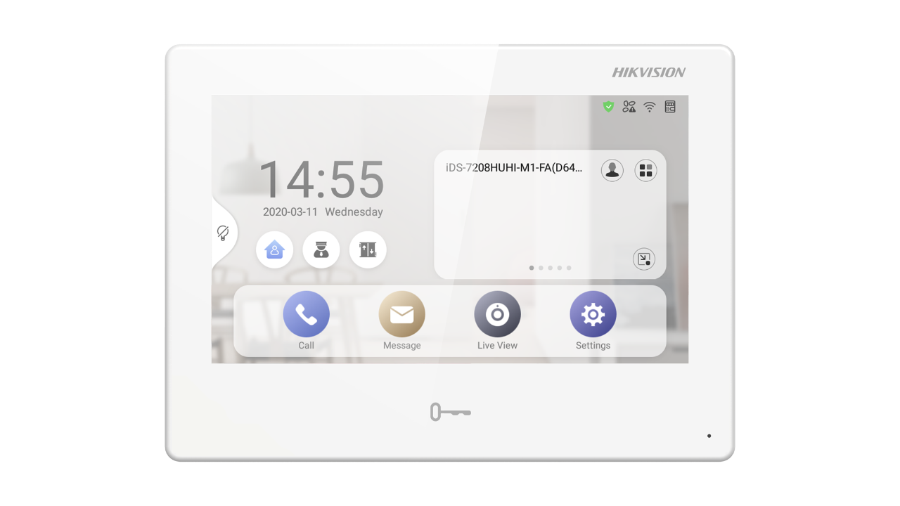Εικόνα της DS-KH9310-WTE1  7" Video Intercom Network Android Indoor Station Hikvision