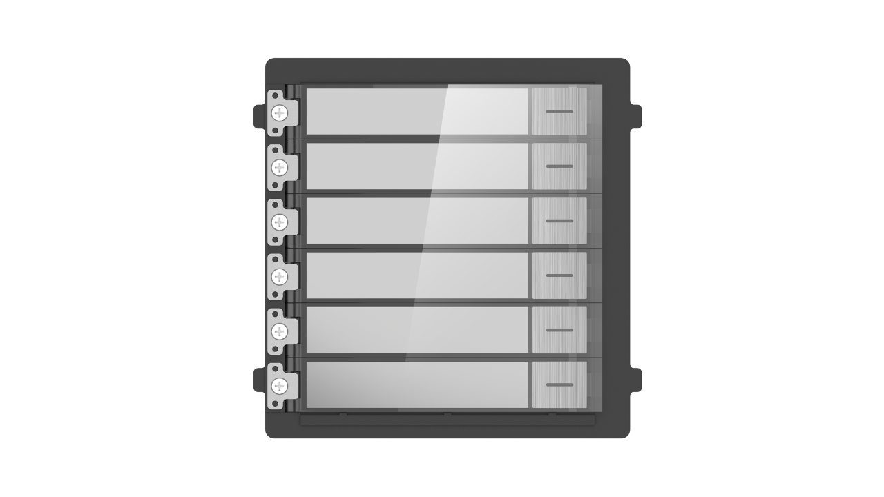 Picture of DS-KD-KK/S  KD8 Series Pro Video Intercom Nametag Module Hikvision