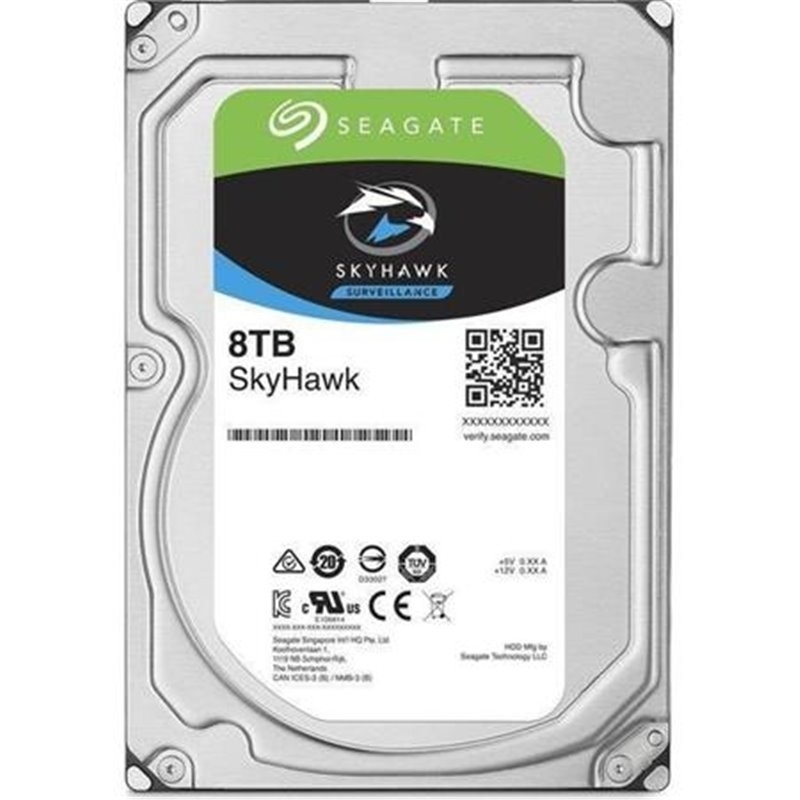 Picture of ST8000VX004  8TB Hard Disk Drive Skyhawk Seagate