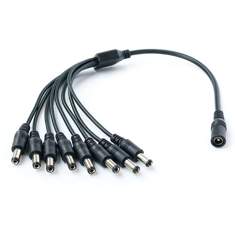 Picture of CCTV Power Splitter Adaptor 1 Female to 8 male