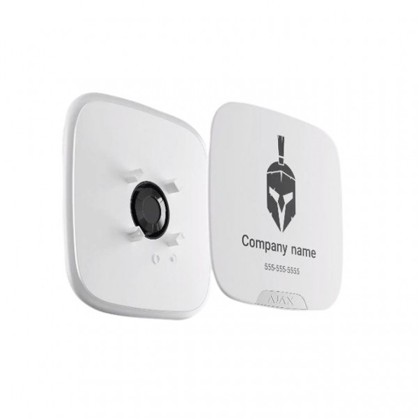 Picture of Brandplate White for Street Siren Doubledeck AJAX 20380.63.WH1