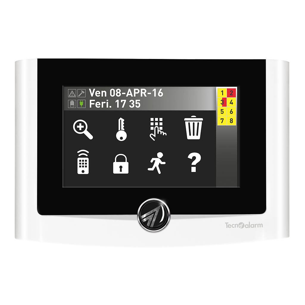 Picture of UTS 4.3 PROX  Console with RFID Reader 4.3" Touch Screen Display Tecnoalarm