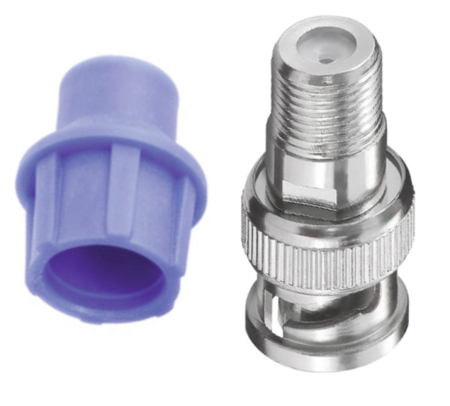 Picture of Pressure On Coaxial BNC Connector (Blue)