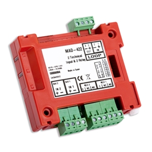 Picture of MAD-422  Διευθυνσιοδοτούμενο Module Παρακολούθησης & Ελέγχου 2 Εισόδων Με Ενδειξη Λειτουργίας Για Έλεγχο Συσκευών Detnov