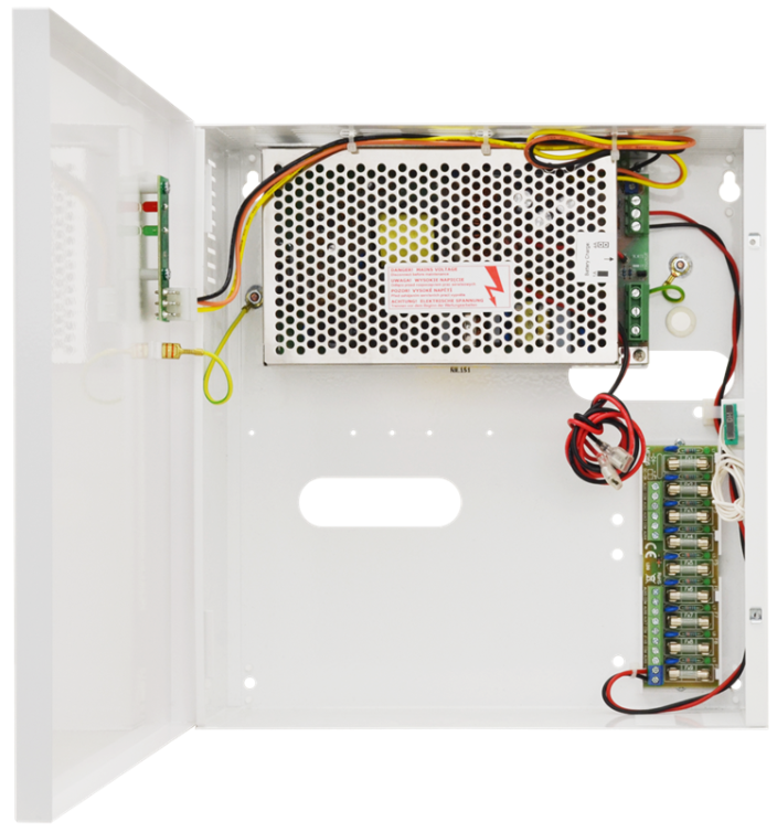 Εικόνα της PSDCB09129C Power Supply 13,8V/9A/9x1A/17Ah Buffer - Up to 9HD Cameras Pulsar