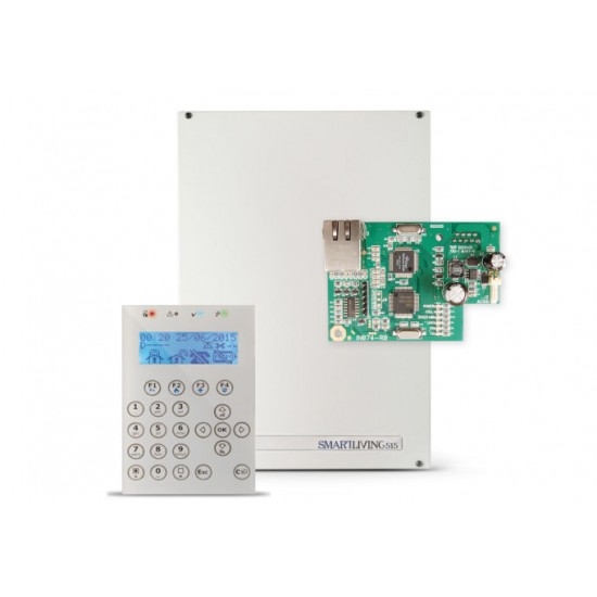 Εικόνα της Alarm Kit Smartliving 515 + Concept/GB + SmartLAN/SI Inim