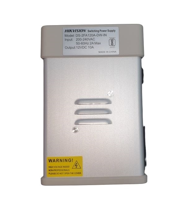 Εικόνα της DS-2FA120A-DW-IN  Switching Mode Power Supply 12 VDC, 10A Hikvision