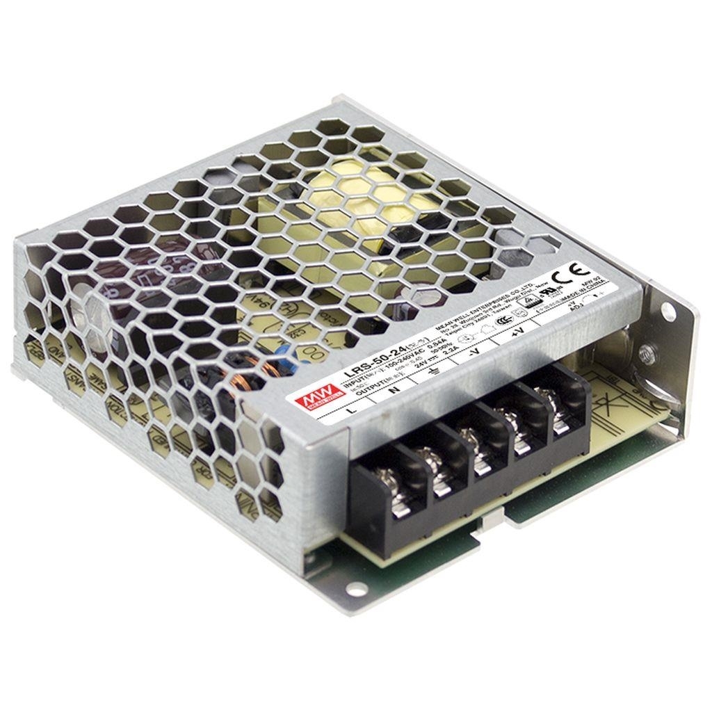Picture of LRS-50-12 MEANWELL 12V 50W 4,2A open frame power supply