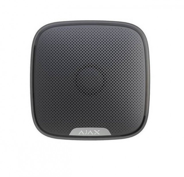 Picture of Street Siren Black Wireless Outdoor Siren AJAX 7661.07.BL1