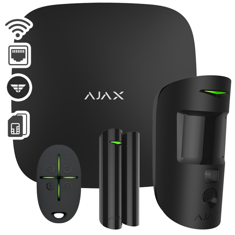 Εικόνα της Starter Kit Cam Plus Black AJAX 20362-BL1