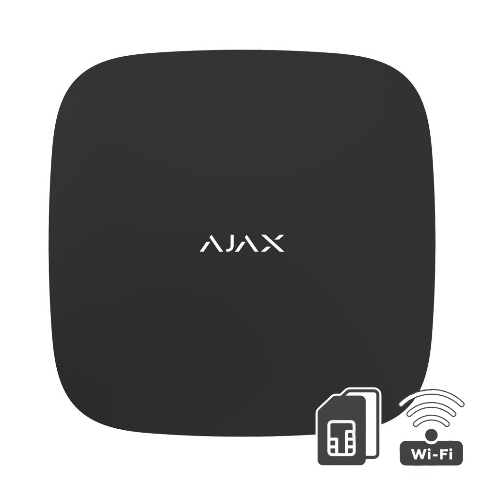 Εικόνα της Hub 2 Plus Panel Black AJAX 20276.40.BL1