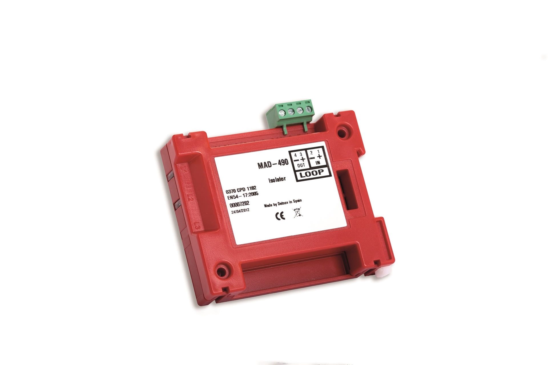 Picture of MAD-490 Διευθυνσιοδοτούμενο Module Isolator Detnov