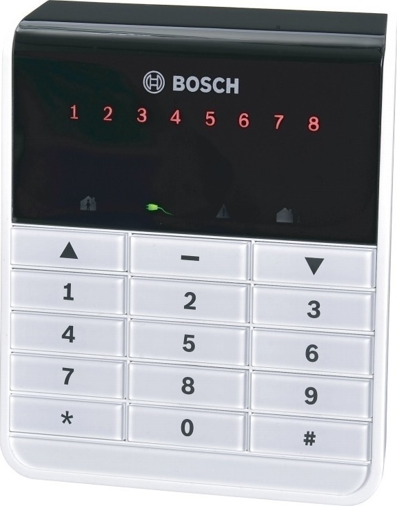 Picture of IUI-AMAX3-LED8 AMAX keypad 3000 L8, LED keypad