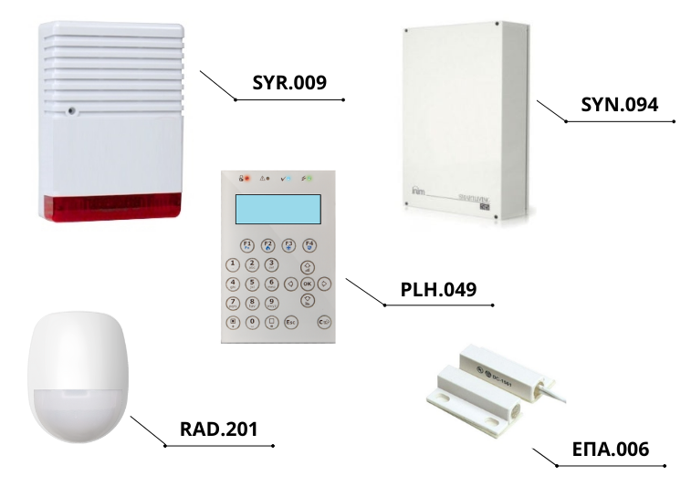 Picture of 01050  Alarm Kit Inim