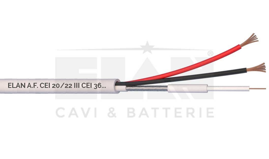 Picture of Καλώδιο Ομοαξονικό Mini +2x0.75 Elan