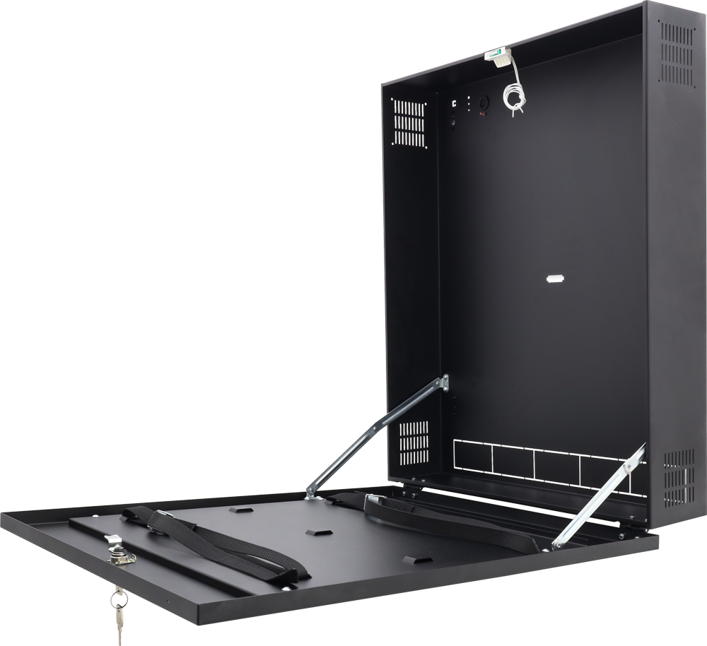 Εικόνα της AWO530S Wall Mounted Metal Box for Recorders (black) Pulsar