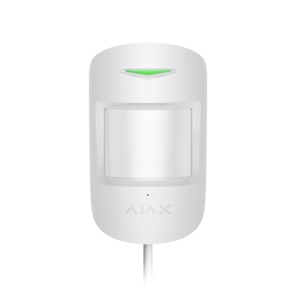 Εικόνα της Combi Protect Fibra White Wired Motion And Break Sensor AJAX