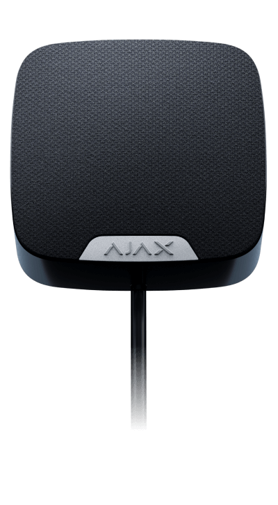 Picture of Home Siren Fibra Black Wired Indoor Siren AJAX