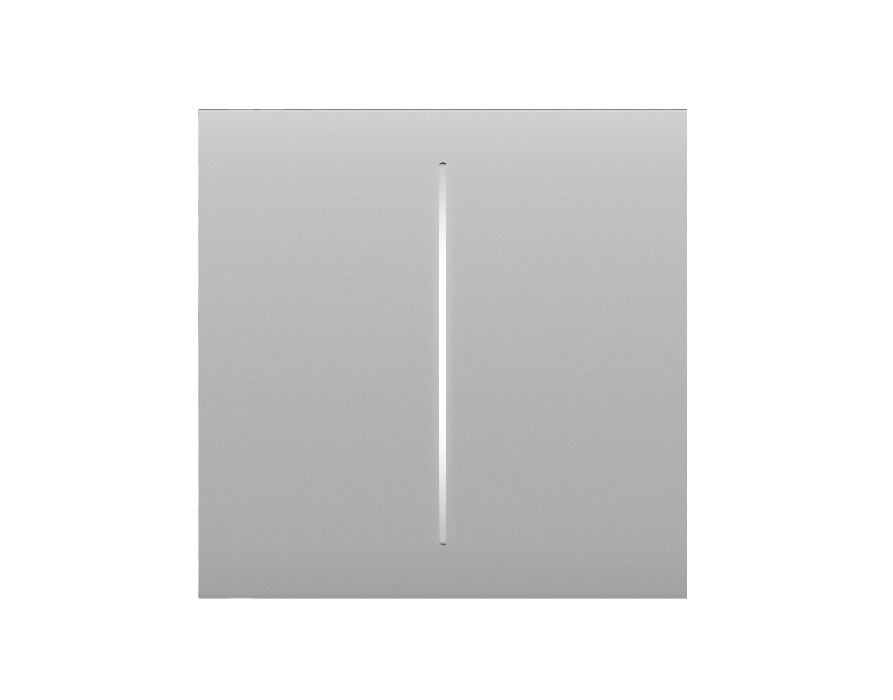 Picture of Center Button (2-Gang) [55] White Button AJAX