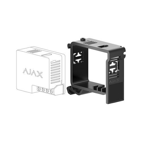 Εικόνα της Din Holder Black Holder On The Rail AJAX