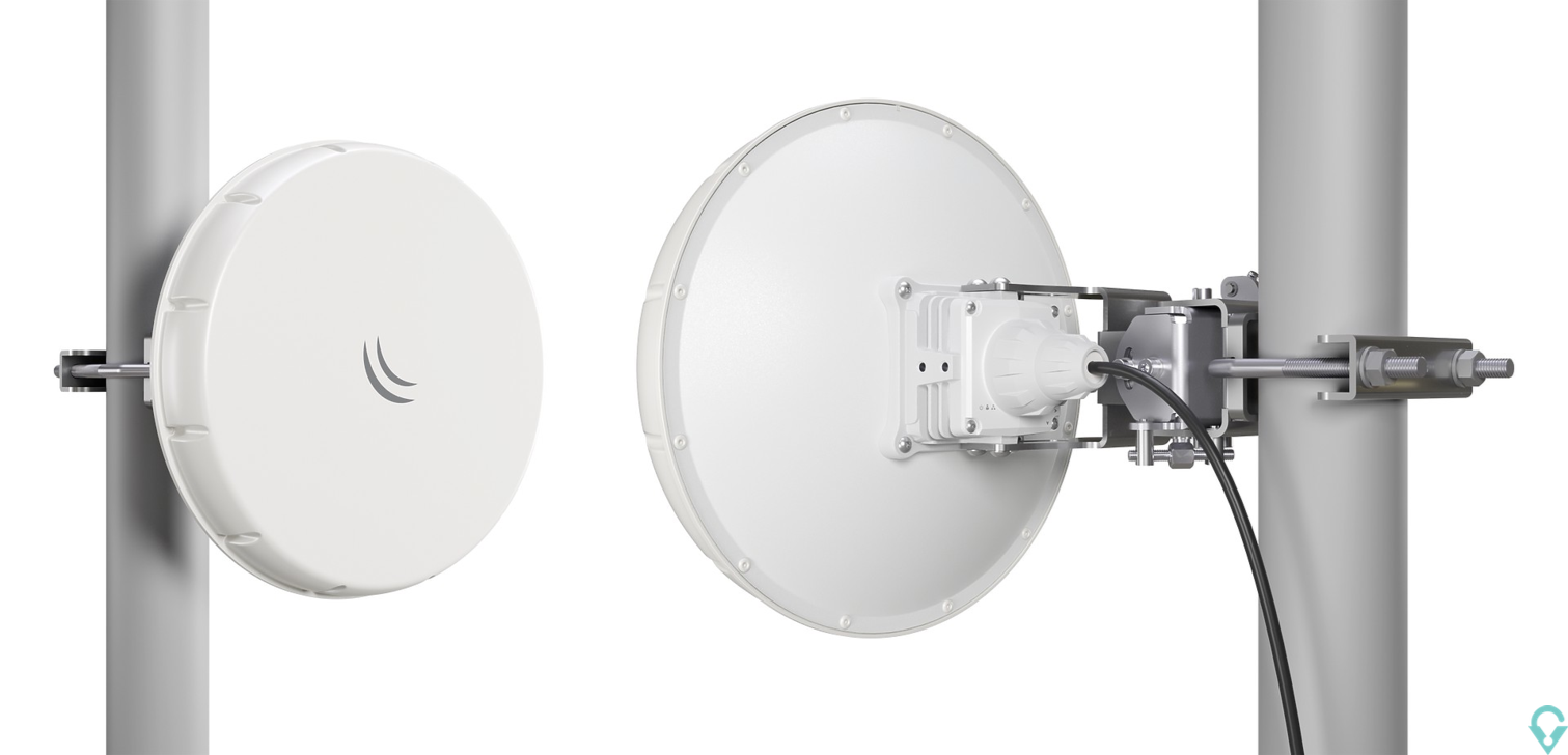 Εικόνα της nRAYG-60adpair Wireless Wire nRAY, 60GHz, RouterOS L3 Mikrotik
