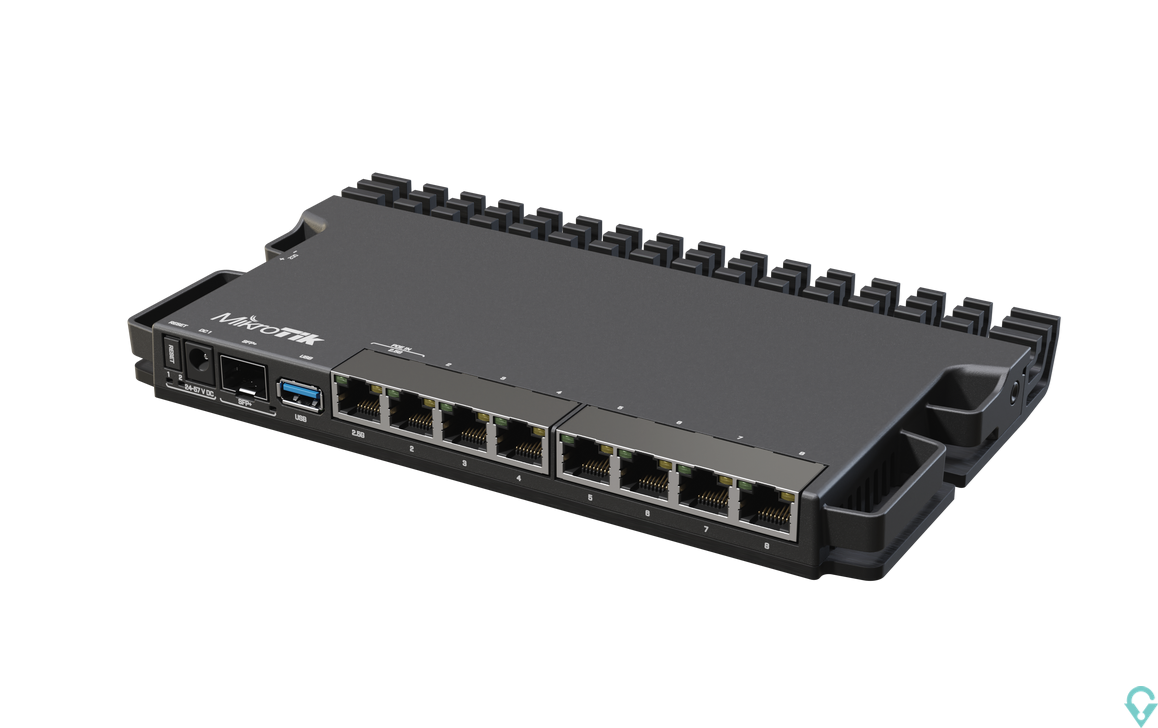 Εικόνα της RB5009UG+S+IN RouterBORD 5009UG+S+ with Marvell Armada ARMv8 CPU (4-cores, 1.4GHz per core), 1GB of DDR4 RAM, 1GB NAND storage, 