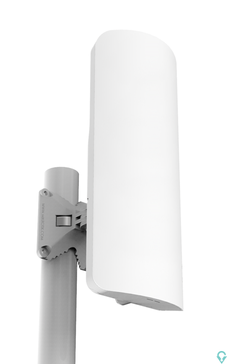 Picture of RB911G-2HPnD-12S mANTBox 2 12s with 12dBi 120 degrees 2.4Ghz sector antenna, Dual Chain 802.11bgn wireless, 600MHz CPU, 64MB RAM