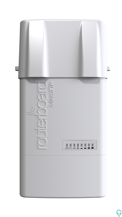 Εικόνα της RB912UAG-2HPnD-OUT BaseBox 2 with 600Mhz Atheros CPU, 64MB RAM, 1xGigabit LAN, USB, miniPCIe, built-in 2Ghz 802.11b/g/n 2x2 two 