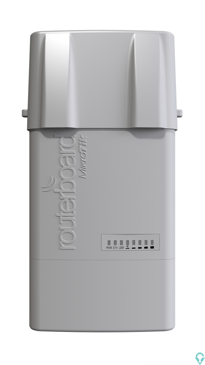 Εικόνα της RB912UAG-6HPnD-OUT BaseBox 6 with 600Mhz Atheros CPU, 64MB RAM, 1xGigabit LAN, USB, miniPCIe, built-in 5.9-6.4GHz 802.11a/n 2x2 