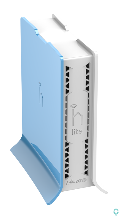 Εικόνα της RB941-2nD-TC hAP lite with 650MHz CPU, 32MB RAM, 4xLAN, built-in 2.4Ghz 802.11b/g/n 2x2 two chain wireless with integrated anten