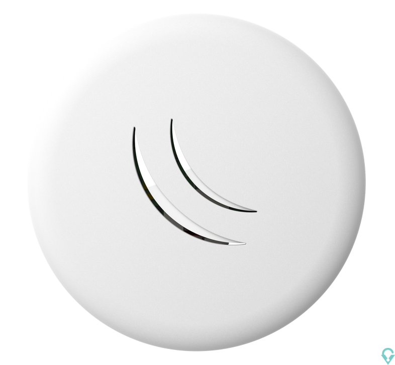 Εικόνα της RBcAPL-2nD cAP lite with AR9533 650MHz CPU, 64MB RAM, 1xLAN, built-in 2.4Ghz 802.11b/g/n Dual Chain wireless with 1.5dBi integra