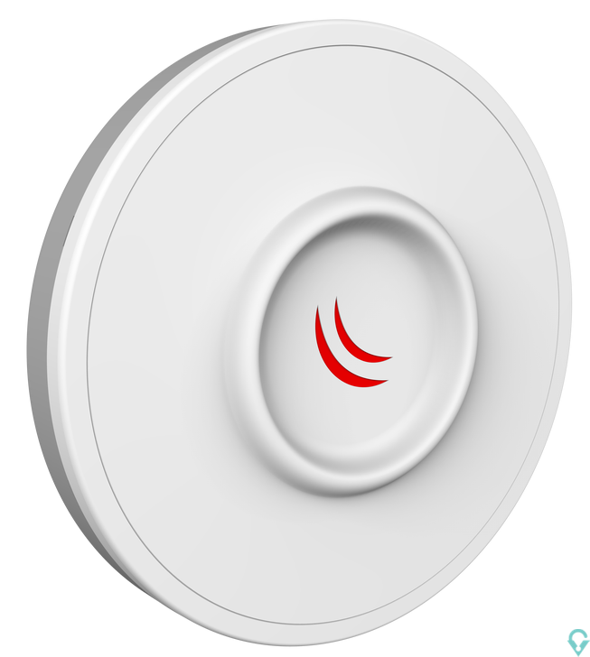 Εικόνα της RBDiscG-5acD Disc Lite5 ac with 21dBi 5GHz antenna, Dual Chain 802.11ac wireless, 716MHz CPU, 256MB RAM, 1 x Gigabit LAN, POE, P