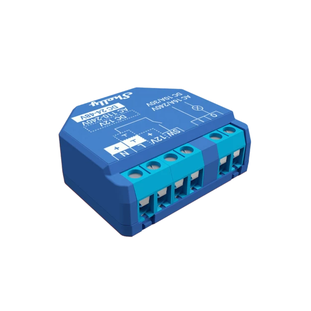 Εικόνα της WiFi-operated Relay Switch 1-channel/16A Plus1 Shelly