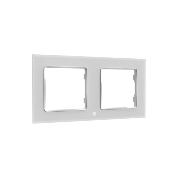 Picture of Wall Frame 2 for Wall Switch White Shelly