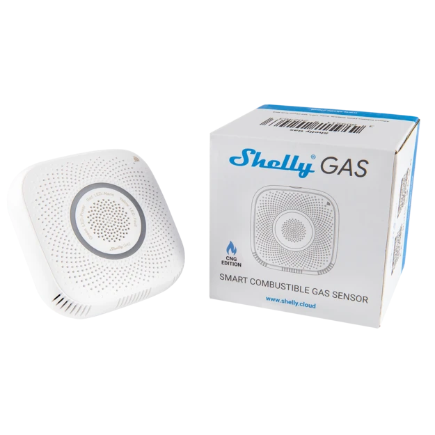 Εικόνα της WiFi Gas Sensor with Sound Light Alarm CNG (Φυσικό αέριο) Shelly