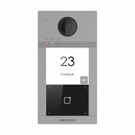 Εικόνα της DS-KV8113-WME1(C) 2MP 1 Button Metal Villa Door Station WiFi Hikvision