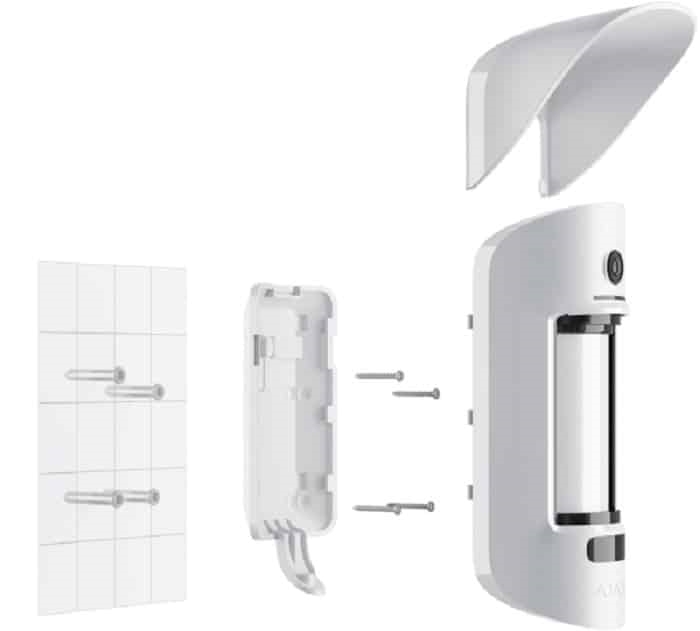 Εικόνα της Smart Bracket Motion Cam Outdoor White AJAX